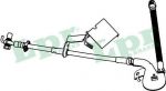 LPR 6T47991 тормозной шланг на PEUGEOT 407 SW (6E_)