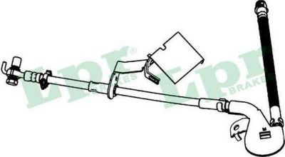 LPR 6T47991 тормозной шланг на PEUGEOT 407 SW (6E_)