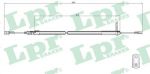 LPR C0407B трос, стояночная тормозная система на MERCEDES-BENZ E-CLASS (W124)