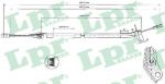 LPR C0444B трос, стояночная тормозная система на MERCEDES-BENZ SPRINTER 2-t c бортовой платформой/ходовая часть (901, 902)