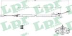 LPR C0448B трос, стояночная тормозная система на MERCEDES-BENZ SPRINTER 2-t c бортовой платформой/ходовая часть (901, 902)