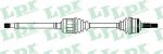 LPR DS36115 приводной вал на NISSAN PRIMERA Hatchback (P11)