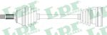 LPR DS51025 приводной вал на VW POLO купе (86C, 80)