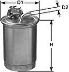 Magneti Marelli 153071760230 топливный фильтр на AUDI A4 Avant (8ED, B7)