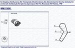 Magneti Marelli 341310351101 комплект ремня грм на RENAULT THALIA I (LB0/1/2_)
