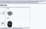 Magneti Marelli 341311791101 комплект ремня грм на OPEL FRONTERA B (6B_)