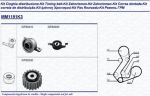 Magneti Marelli 341311911103 комплект ремня грм на FORD FIESTA фургон (FVD)