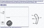 Magneti Marelli 341313551101 комплект ремня грм на AUDI 90 (81, 85, B2)