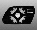 Magneti Marelli 351991304040 зеркальное стекло, наружное зеркало на FORD MONDEO III седан (B4Y)
