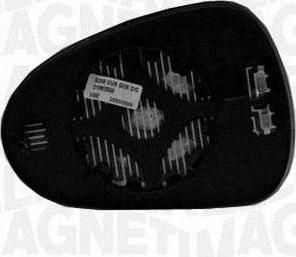 Magneti Marelli 351991307880 зеркальное стекло, наружное зеркало на HYUNDAI ELANTRA седан (HD)