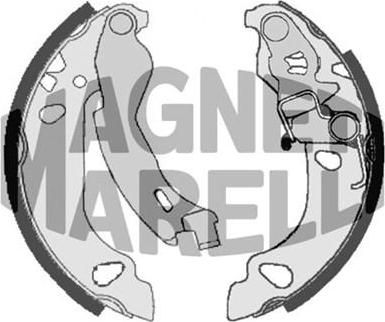 Magneti Marelli 360219196350 тормозные колодки на FIAT PANDA (169)