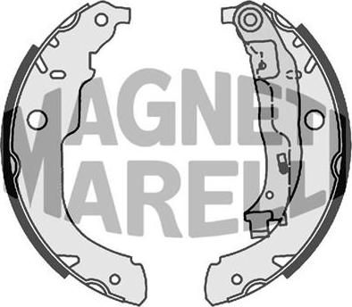 Magneti Marelli 360219198322 тормозные колодки на PEUGEOT 207 (WA_, WC_)