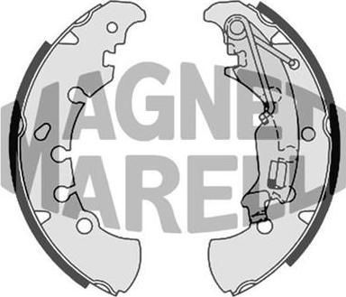 Magneti Marelli 360219198340 тормозные колодки на FIAT IDEA (350_)