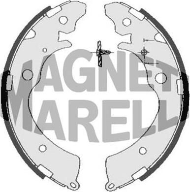 Magneti Marelli 360219198349 тормозные колодки на HONDA CIVIC VII седан (ES)