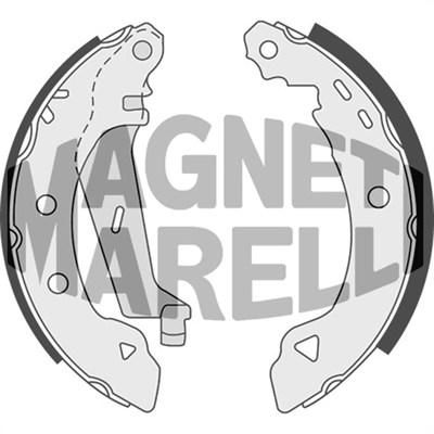 Magneti Marelli 360219198351 тормозные колодки на FIAT MAREA (185)