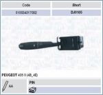 Magneti Marelli 510034317002 выключатель на колонке рулевого управления на PEUGEOT 405 II (4B)