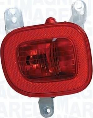 Magneti Marelli 715104065000 задний противотуманный фонарь на FIAT PANDA (312_, 312)