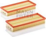 MANN-FILTER Фильтр воздушный Компл.2шт MANN C 3698/3-2 (C 3698/3-2) MANN-FILTER Фильтр воздушный Компл.2шт MANN C 3698/3-2 (C 3698/3-2)