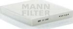 MANN Фильтр салонный CU2362 (971333K000, CU2362) MANN Фильтр салонный CU2362 (971333K000, CU2362)