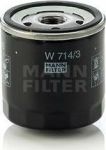 Mann W714/3 -filter Фильтр масляный ALFA ROMEO/FIAT/LANCIA 1.0-3.2 69-06 Mann W714/3 -filter Фильтр масляный ALFA ROMEO/FIAT/LANCIA 1.0-3.2 69-06
