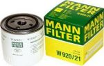 Mann W92021 Фильтр масляный MANN ВАЗ 01-07 (W 920/21) ВАЗ 2101-07