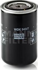 MANN Фильтр топливный высокого давления (WDK940/7)