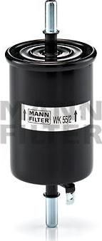 MANN Фильтр топливный CHEVROLET Aveo II mot.1.2/1.4L (WK 55/2)