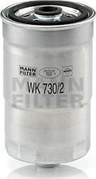 Mann WK 730/2 x топливный фильтр на LAND ROVER DEFENDER Station Wagon (LD)