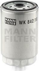 MANN фильтр топливный DAF 75CF/85CF/95XF/CF75/F3600/XF95 (CBU 1251, WK842/16)