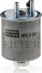 Mann WK918/1 -filter Фильтр топливный RENAULT KANGOO/LAGUNA 1.5D/2.0D 09-