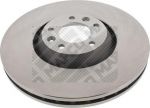 MAPCO 15434 тормозной диск на PEUGEOT 607 (9D, 9U)