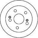 MAPCO 15620 тормозной диск на TOYOTA AVENSIS (T25_)