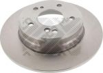MAPCO 15741 Диск тормозной MERCEDES W202/W203/W124/W210/R170/R171 задний D=278мм. (2104230412)