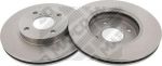 MAPCO 15826/2 тормозной диск на FORD FIESTA IV (JA_, JB_)