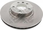 MAPCO 15843 тормозной диск на OPEL OMEGA B (25_, 26_, 27_)