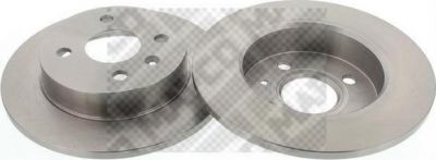 MAPCO 15858/2 тормозной диск на OPEL ASTRA G универсал (F35_)