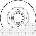 MAPCO 15862 тормозной диск на AUDI 80 Avant (8C, B4)