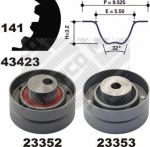 MAPCO 23423 комплект ремня грм на PEUGEOT BOXER автобус (230P)