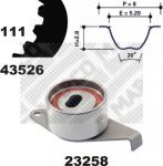 MAPCO 23526 комплект ремня грм на DAIHATSU CUORE VI (L251, L250_, L260_)
