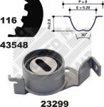 MAPCO 23548 комплект ремня грм на MITSUBISHI CARISMA (DA_)