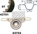 MAPCO 23701 комплект ремня грм на FORD ORION II (AFF)