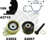 MAPCO 23719 комплект ремня грм на OPEL ASTRA H GTC (L08)
