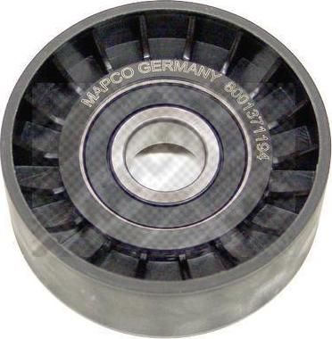 MAPCO 24763/1 паразитный / ведущий ролик, поликлиновой ремень на OPEL ASTRA F Наклонная задняя часть (53_, 54_, 58_, 59_)