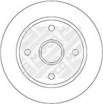 MAPCO 25032 тормозной диск на FIAT PALIO Weekend (178DX)
