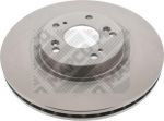 MAPCO 25208 тормозной диск на HONDA CR-V II (RD_)