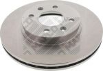 MAPCO 25598 тормозной диск на HYUNDAI ACCENT III седан (MC)