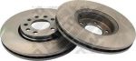 MAPCO 25707/2 тормозной диск на SAAB 9-3 (YS3F)