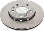 MAPCO 25834 тормозной диск на SKODA ROOMSTER Praktik (5J)