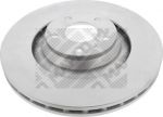 MAPCO 25873HPS тормозной диск на AUDI A6 Allroad (4FH, C6)