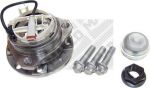 MAPCO 26830 Ступица с подшипником передняя в сборе с датчиком ABS (4 болта) Opel Astra (93178651)